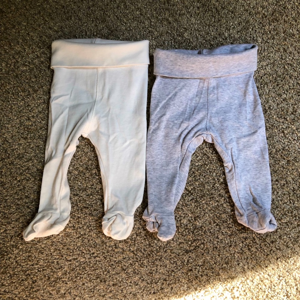 H&M Newborn Footed Pants